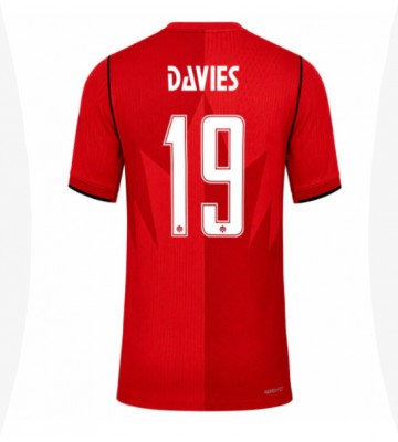 Kanada Alphonso Davies #19 Replika Hemmatröja Damer VM 2026 Kortärmad